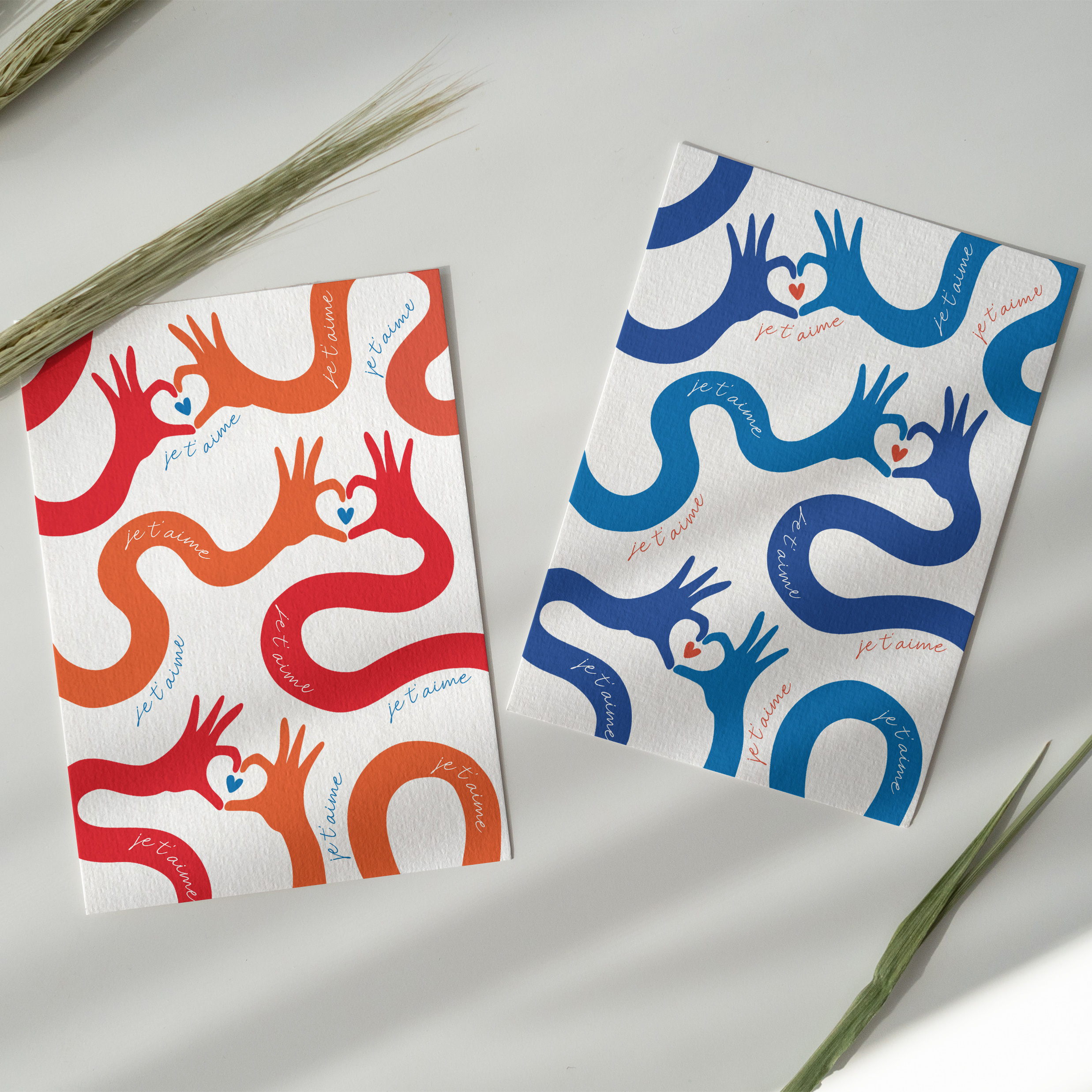 Des mains pour dire "Je t'aime"