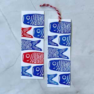 Marque page koinobori japonais