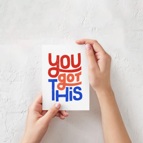 Carte postale “You got this”
