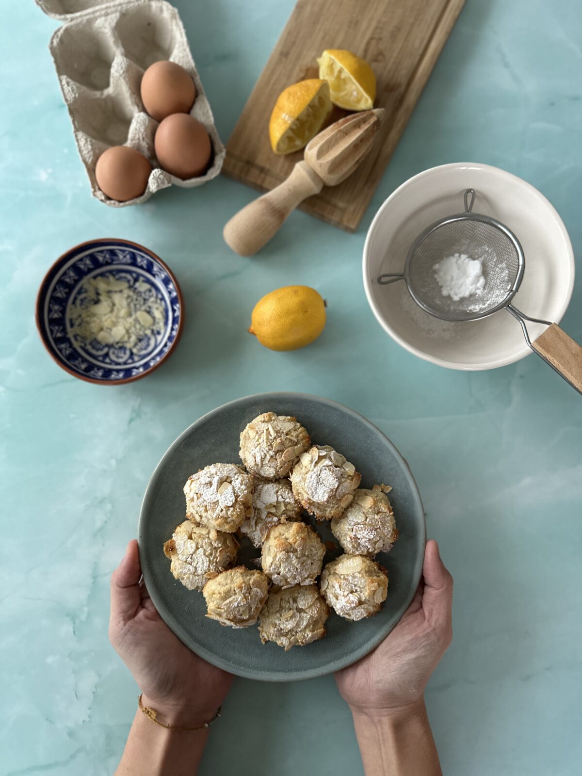 Biscuits moelleux amande-citron : la douceur à l’état pur