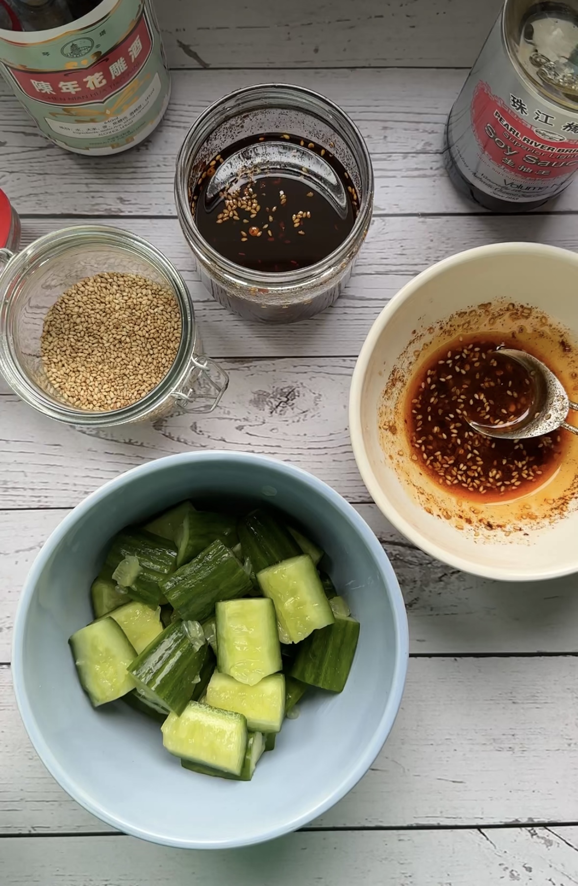 Une Salade de Concombre Pleine de Saveurs