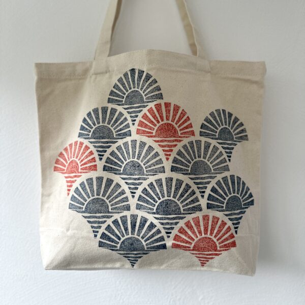 Tote bag soleil levant