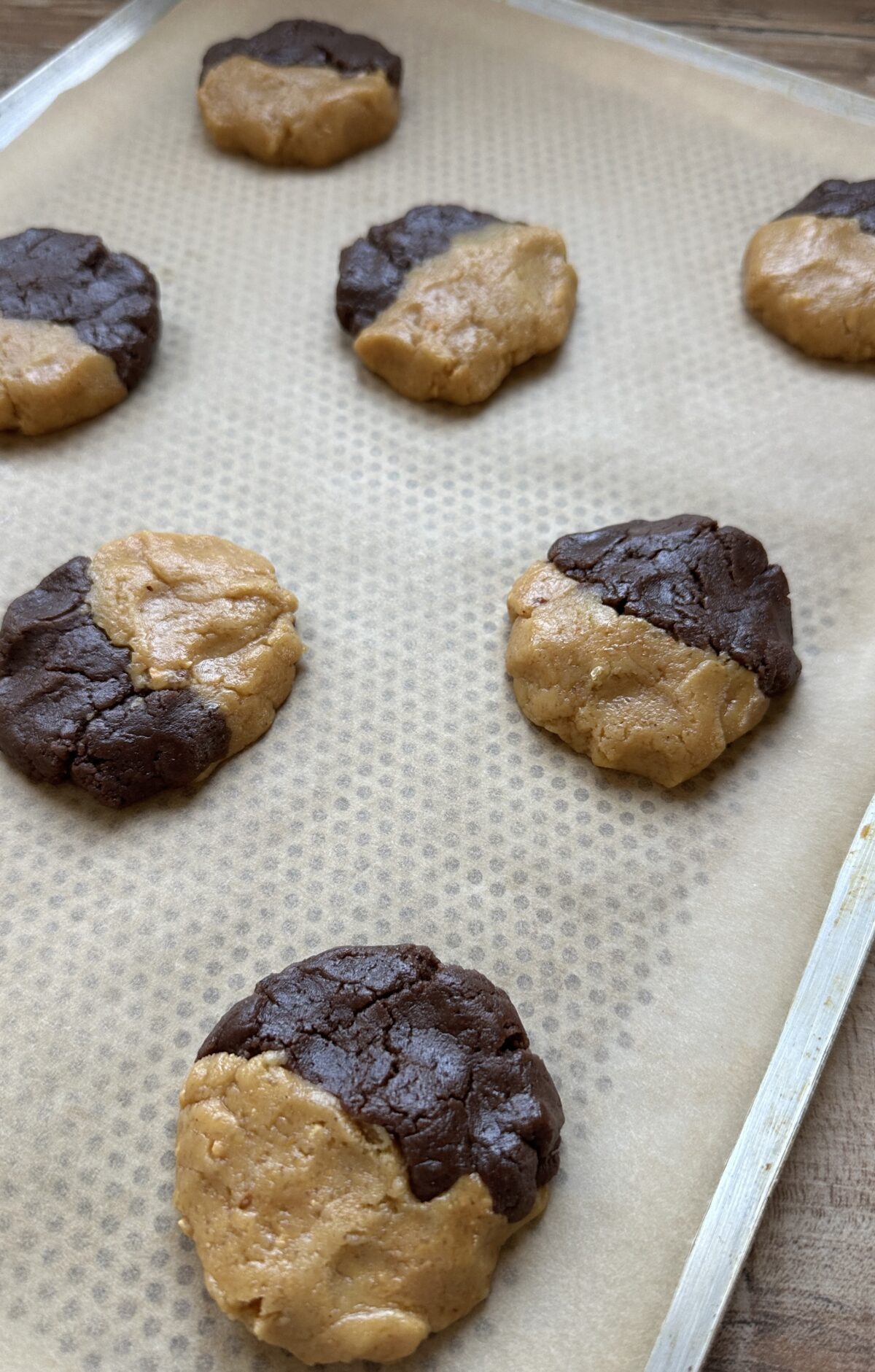 cookie marbré